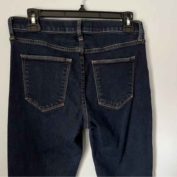 GAP 1969 Authentic True Skinny Ankle Dark Rinse Denim Jeans Size 28R - Picture 15 of 15